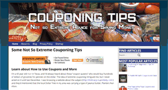 Desktop Screenshot of couponingtips.org